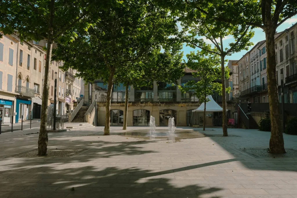 Place de Verdun in Castelnaudary