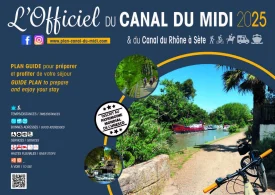 Carte du canal du Midi 2025